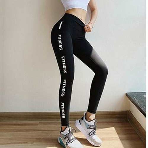 EP Pink Hip Up Fitness Pants Women 4 Way Stretchy Sport Tights legging