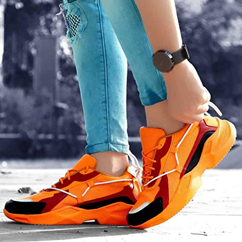 Designer Lace-up Outdoor Gym-wear Casual Sports Shoe (Size-UK-8)